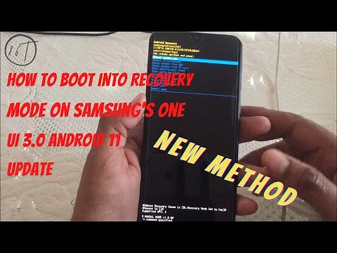 How to open recovery mode in Samsung m31 after one ui 3 update | Open Recovery Mode in Samsung Phone