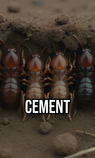 Termite Towers: Built with Spit #fyp