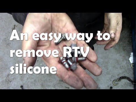 How to remove RTV silicone easily!