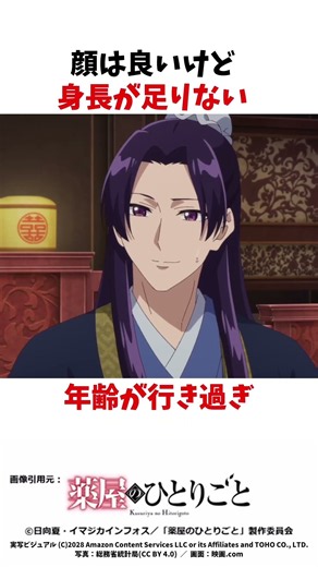 【薬屋】壬氏役が日本一難しい男性配役である理由 薬屋の答え合わせ