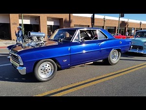 1966 Chevrolet Nova Chevy II Pro Touring Drag Car Blown Big Block 454 Supercharged Narrowed Rear 66