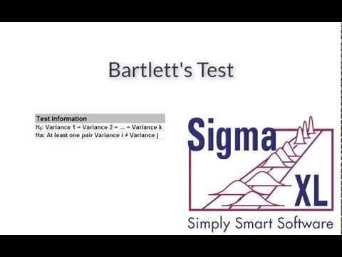 Bartlett's Test