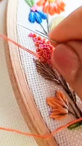 French Knot Hand Embroidery 🪡🪡 . . . #handembroideryideas #embroideryproject #creativedesigns #embroideryinspiration #DIYembroidery #embroiderylove #stitchingcreations #embroideryartwork #needleworkideas #embroideryaddict #handstitchingideas #handstitchinginspiration #creativestitching #diystitching #stitchingaddict #handmadestitching #stitchingprojects #embroiderylove #sewingideas #craftyhands #handcraftedcreations #handcraftlove #handmadeinspiration #craftingideas #DIYhandcrafts #handmadeart