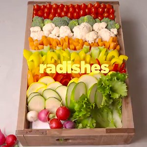This is the prettiest crudite platter you'll ever serve: http://elledcr.co/YeR9svQ (Via Delish) | ELLE DECOR