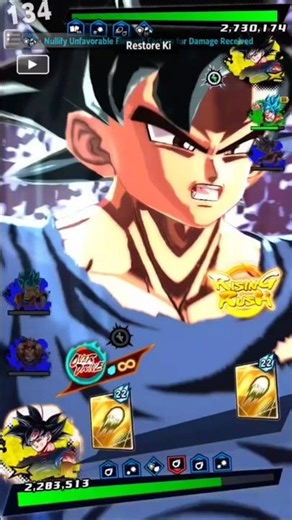 "Ahh! Oneshot UI 😑"#bandainamco #japaneseanime #dblegends#gaming
