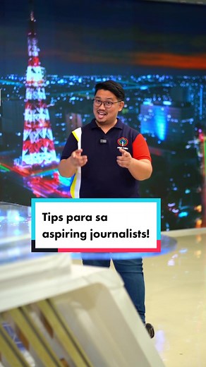 Pa'no pa gumaling sa pagsusulat at pagkukuwento? Sa mga sumabak sa National Schools Press Conference (NSPC) this week, Anjo Bagaoisan & other ABS-CBN journalists got your JOURNey covered. At ang tips nila, para rin sa ibang aspiring journos! #PatrolNgPilipino #fyp #newsPH #Reporter #Anjo Bagaoisan #ABSCBN #ABSCBNNews #MobileJournalism #Journalism #Journalist #Kapamilya #News #Philippines #behindthescenes #tips #writing #NSPC #presscon #nationalschoolspressconference #JacqueManabat #RonCruz #Arra
