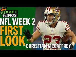 DRAFTKINGS WEEK 1 NFL EARLY LOOK (CORE PLAYS!)