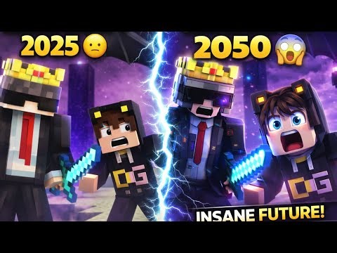 Minecraft 2025 🤯 Converted To 2050 🌍🎮