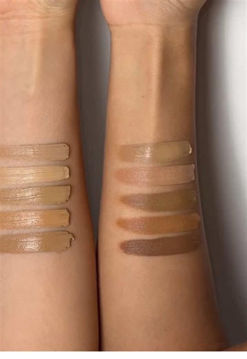 Just look at these shades. Ultra creamy. Ultra protective. Ultra skin that looks and feels good. Skin Focused Care Face Foundation SPF 50 : where seamless coverage meets next-level care.