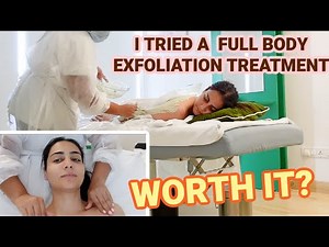 *VLOG* I GOT A FULL BODY EXFOLIATION FOR FREEE!! WAS IT GOOD?! SIMMY GORAYA