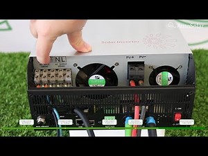 Inversor Cargador 3000W 24V Must Solar MPPT 50A | Conexiones Cableado