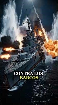 This cruiser ran out of ammunition and continued firing flares as it sank. #truestory