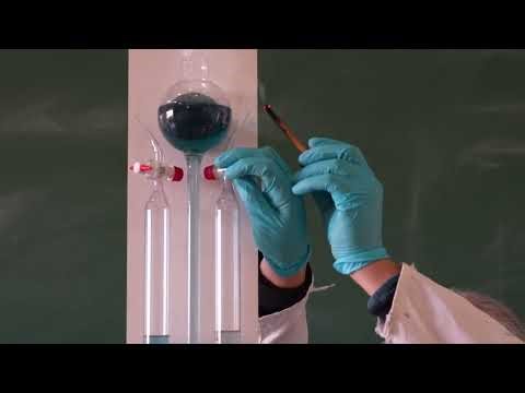 028HG Hoffmannscher Apparat / Hofmann Voltameter / Voltámetro de Hofmann