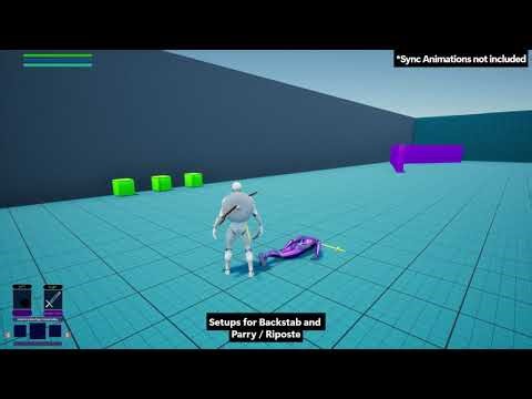 Advanced Action Combat System - Game Example [1] - Souls Like