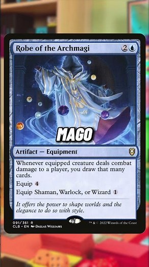 Robe of the Archmagi | Christmas 2025 | Commander Budget Gameplay | MTG