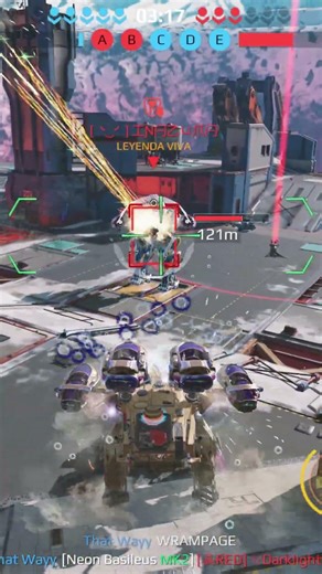 ¡AGUANTE INFINITO! 🛡️ DEVOURER SORPRENDE EN LIGA CAMPEÓN | #warrobots #devourer 💥