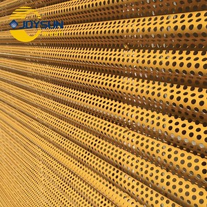 [Hot Item] Architectural Aluminum Stainless Steel Galvanized Round Square Slotted Hexagonal Perforated Metal Plate Wall Facade Cladding Board Ceiling Panel Sheet