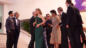Mia Threapleton pays homage to mom Kate Winslet on the Cannes Film Festival 2025 red carpet