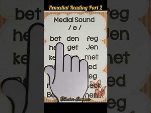 Grade 1 Reading Part 2 on CVC Words