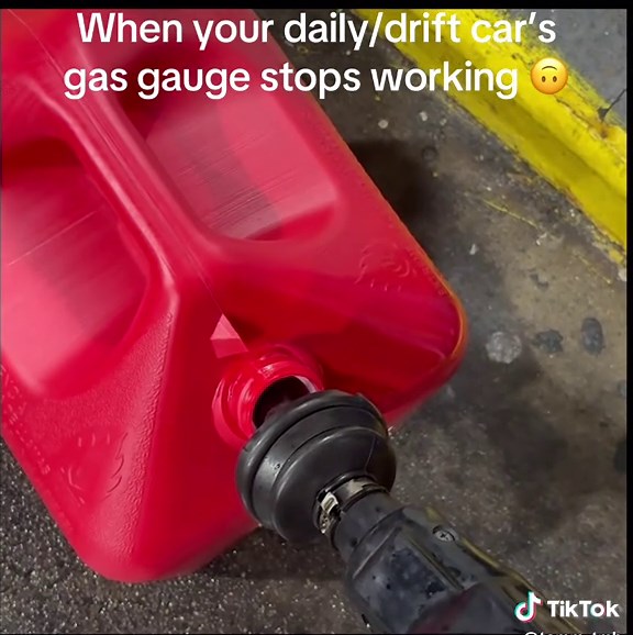 When Your Drift Car's Gas Gauge Fails