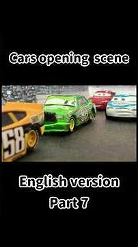 Disney Pixar Cars opening scene stopmotion Part6 #disney#pixar#cars#stopmotion#mcqueen