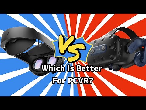 Meta Quest Pro Versus HTC Vive Pro 2 For PCVR - Which Is Better For PC VR Games!