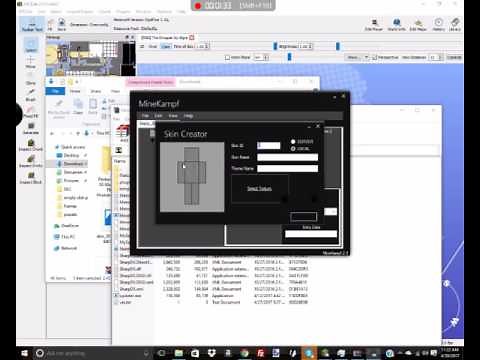UPDATED how to make custom minecraft console skin packs using minekampf 2