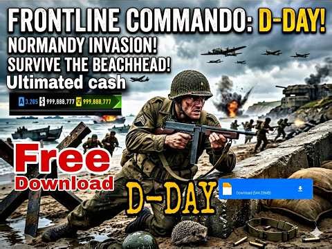 FRONTLINE COMMANDO D.DAY game free download #game #foryou