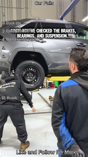 Ranking The Most Painful Mechanic Fails #mechanic #funny #fails