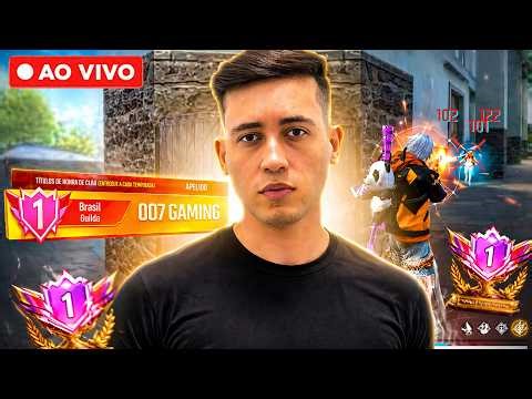 GUERRA DE GUILDAS EM BUSCA DO TOP 1 🔥 FREE FIRE AO VIVO | LEVELUP