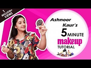 Ashnoor Kaur’s Shares Her Everyday 5 Minute Makeup Tutorial | Exclusive Interview