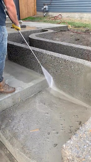 189K views · 34 reactions | This was a fun one  . Exposed aggregate...