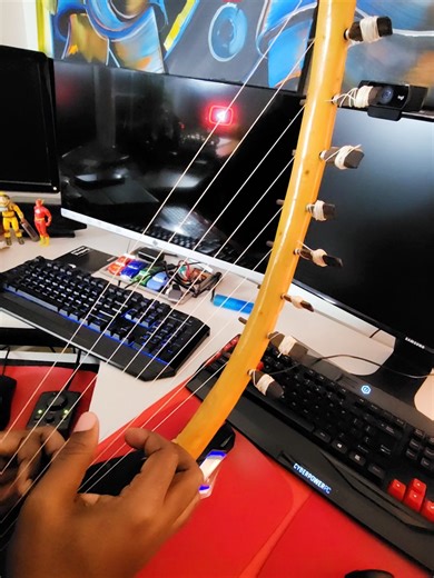Original Song Practice on Adungu 🎼 ~ I am learning how to Play the Adungu, a beautiful Ugandan Traditional Instrument, also known as an African Harp. Once I have learned well enough, I will do a motion capture session of the song :) #music #adungu #africanharp #africanmusic #africa #uganda #instrument