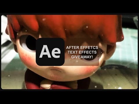 after effects giveaway – 3 text animationss (free download)