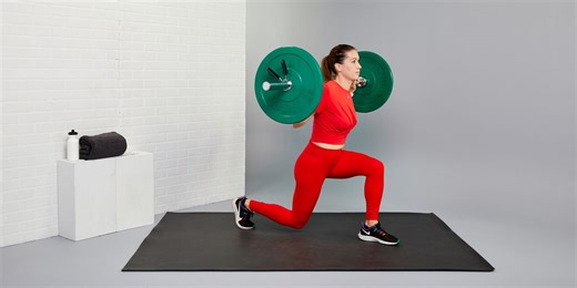 Incorporating This Barbell Workout Into Your Routine Will Help You Make Strides in Your Running Goals