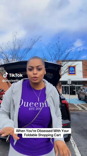 Foldable Shopping Cart for Easy Grocery Runs