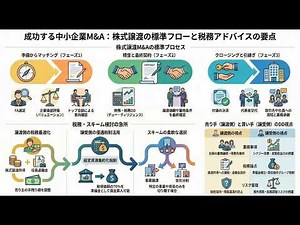 【M&A】会計事務所・経理スタッフのためのM&A基礎知識②（株式譲渡）