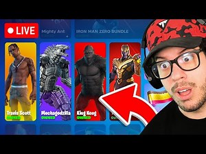 MECHAGODZILLA and KONG EARLY! FNCS TOURNAMENT! (Fortnite)