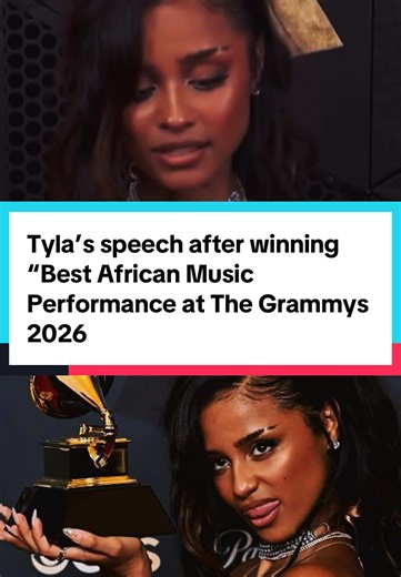Tyla’s Inspiring Speech at the Grammys 2026