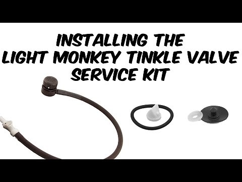 Installing Light Monkey Tinkle Valve service kit