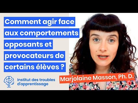 Comment agir face aux comportements opposants et provocateurs de certains élèves ? - Institut TA
