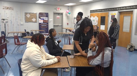 Sumter student provides immediate medical attention to a teacher with skills she learned in class
