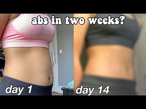 abs in 2 weeks? i tried chloe tings 2 week shred program *it worked*