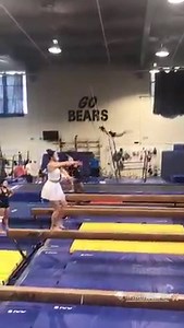 141K views · 1.4K reactions | Andrea Li (Cal) BB training Video: @calwgym @andreali32 | International Gymnast Magazine | Facebook
