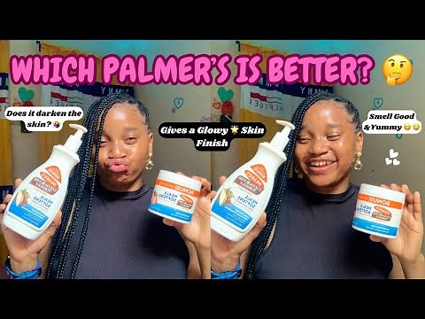 Palmer’s Cocoa Butter Formula Moisturizer For a Yummy 😋 & Glowy Skin Finish 💯🤌🏻(Palmer’s Review)
