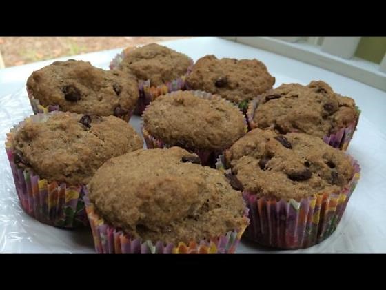 How to make gluten free muffins with flaxseed (dairy free)