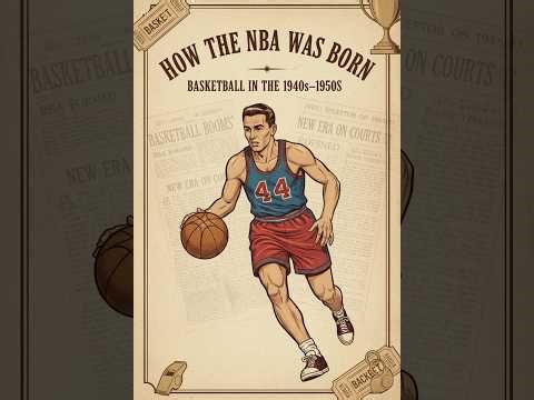 How the NBA Was Born Basketball in the 1940s–195