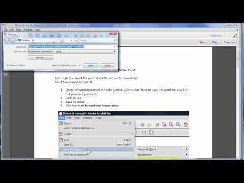 Insert Microsoft Word Document with images or pictures into PowerPoint by Chris Menard