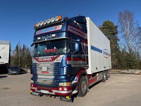 Köp - Fjärrbilsekipage Lastbil Scania R500 med Trailer Ekeri
