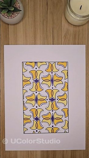 UColor Studio | Fun sweet moon pattern